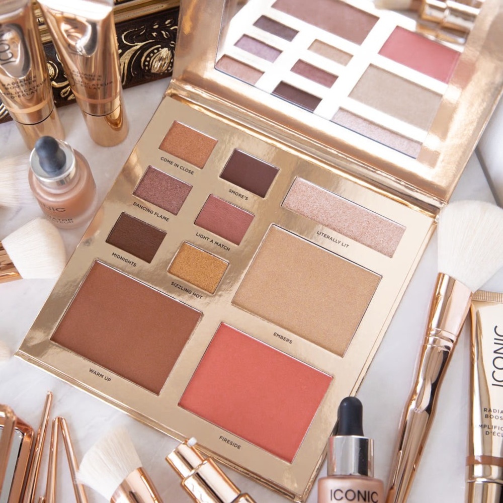 ICONIC London Heat Of The Moment Face & Eye Palette. NIB